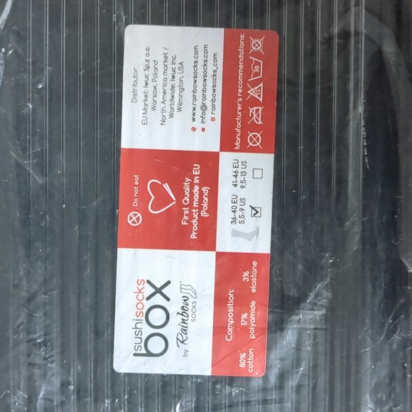 SUSHI 🍣 set of 3 socks gift set unisex BNWT - Picture 4 of 5